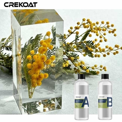 Deep Pour Clear Epoxy Resin Glass Like Finish Non Toxic Safe