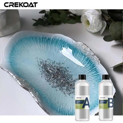 UV Resistance Clear Epoxy Resin Finish Coat Low Odor Formulation Protects Surfaces
