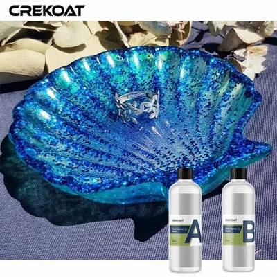 Carbon Fiber Clear Epoxy Resin Penetrate Seal Coat Self Leveling UV Resistant