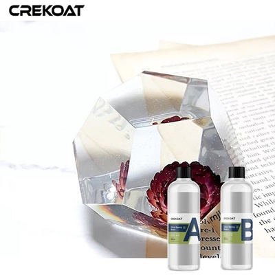 Carbon Fiber Clear Epoxy Resin Penetrate Seal Coat Self Leveling UV Resistant