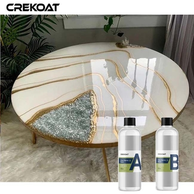 Anti Yellowing Metallic Casting Resin 3D Flooring Epoxy Countertops Coating