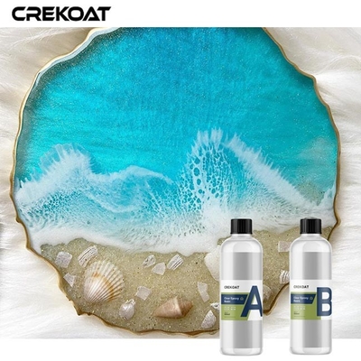 High Gloss Liquid Casting Resin Sealing Paint Surfaces Encapsulate And Artworks