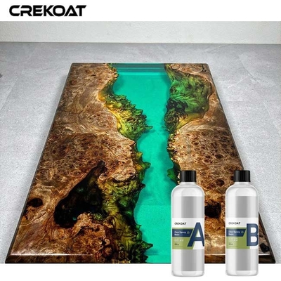 Glossy Finish Tabletop Casting Resin For Coating Wood And Concrete Countertops