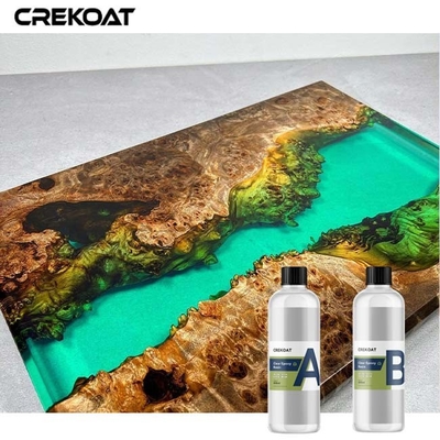 Glossy Finish Tabletop Casting Resin For Coating Wood And Concrete Countertops