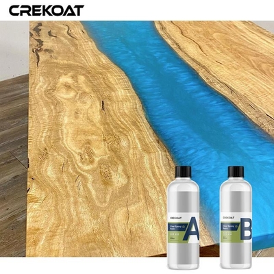 Transparent Coating Clear Epoxy Resin For Bar Tops Floors Counters Artworks