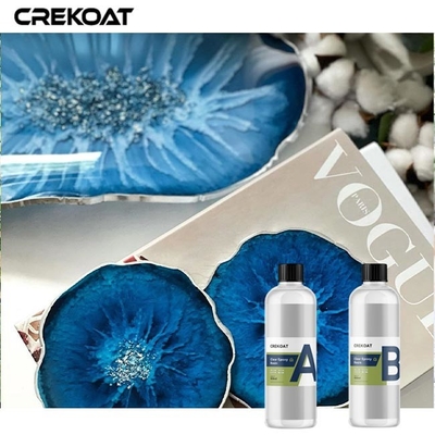 Top Coat Clear Epoxy Resin Pouring UV Resistant Bubble Free