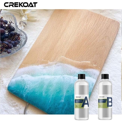 Food Grade Clear Epoxy Resin Kit For Craft And Art Rock Solid Bubbles Free