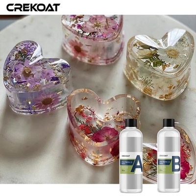 Food Grade Clear Epoxy Resin Kit For Craft And Art Rock Solid Bubbles Free