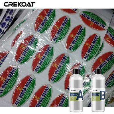 High Viscosity Ultra Clear Epoxy Resin Glass Like Surface Truly Safe