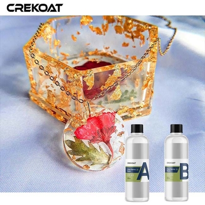 Crystal Clear Epoxy Resin For Casting Coating Anti Yellowing BPA Free