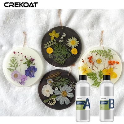 High Gloss Art Clear Epoxy Resin UV Protection 1:1 Mixing Ratio By Volume