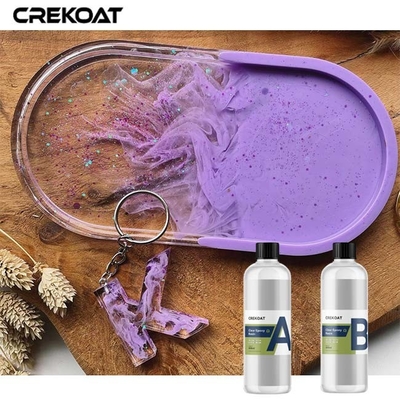 High Gloss Art Clear Epoxy Resin UV Protection 1:1 Mixing Ratio By Volume