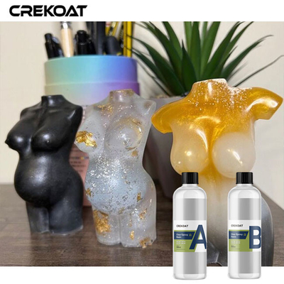 High Viscosity Deep Pour Clear Epoxy Resin Casting Silicone Molds Bars Tabletops Countertops