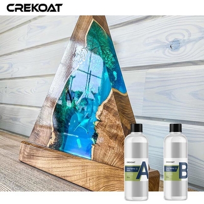 Universal Clear Epoxy Resin High Gloss Finish For Tabletops Bar Countertops