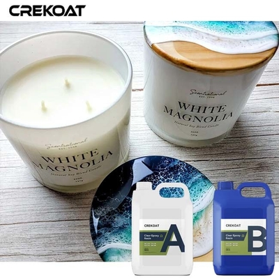 High Transparency Sanding Clear Epoxy For Resin Coaster Set Production