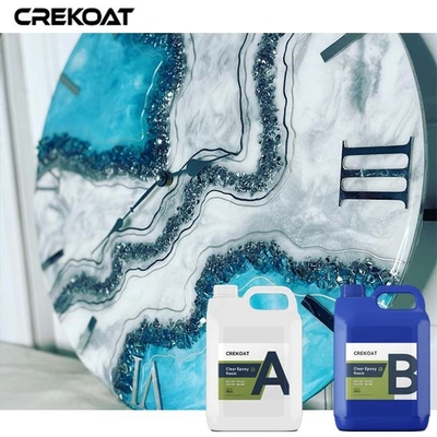 Heat Resistant Crystal Cast Resin For Resin Embedded LED Artwork