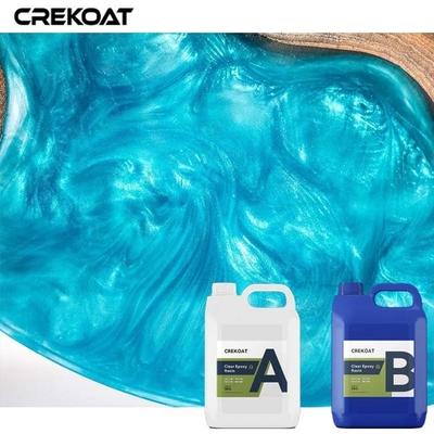 Quick Set Crystal Clear Resin High Flow Resin For Resin River Table Landscapes