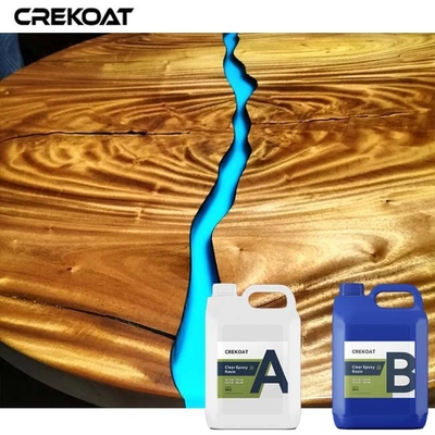 Deep Pour Hardest Clear Epoxy Resin Enriching Woodworking Projects
