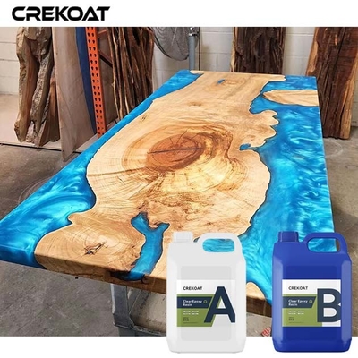 Quick Set Crystal Clear Resin High Flow Resin For Resin River Table Landscapes