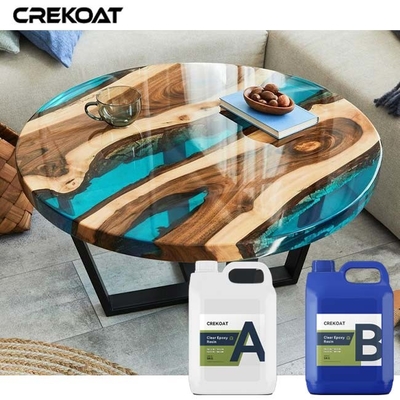 Chemical Barrier UV Stabilized Resin Clear Matte Epoxy For Outdoor Sculptures