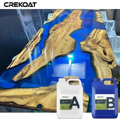 Stunning Deep Pour Epoxy Resin Capturing The Essence Of Wood Landscapes