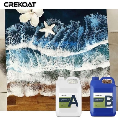 Non Yellowing Clear Epoxy Resin For Seamless Tabletops