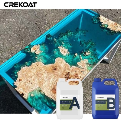 Ultra Clear See Through Epoxy Resin Resulting In Unique Bespoke Creations