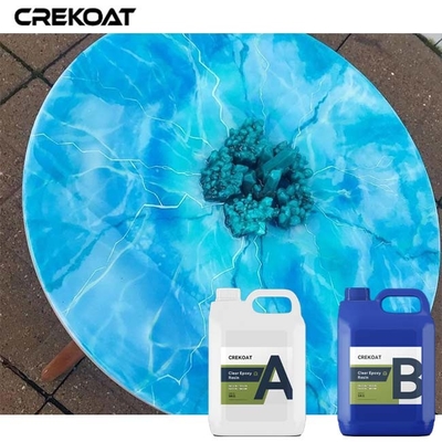 High Transparency Vibrant Colors Liquid Casting Resin For River Tables And Countertops