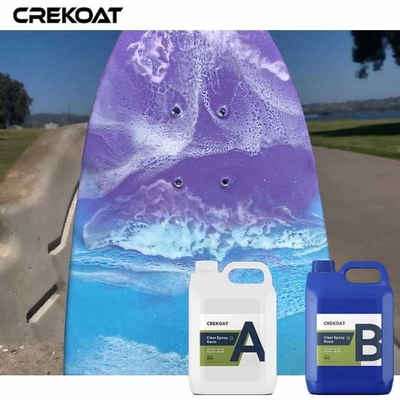 Bubble Free Deep Pour Epoxy Resin UV Resistant Clear Epoxy To Cast Thick Layers River Tables