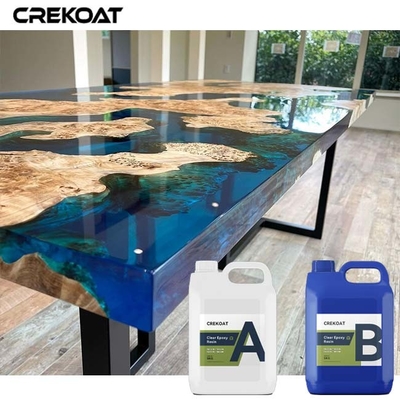 UV Stability Art Made High Gloss Epoxy Resin For Wood Nature Inspired Elegance