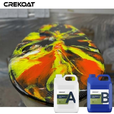 Low Viscosity Clear Epoxy Resin For Carbon Fiber Encapsulating Keepsakes