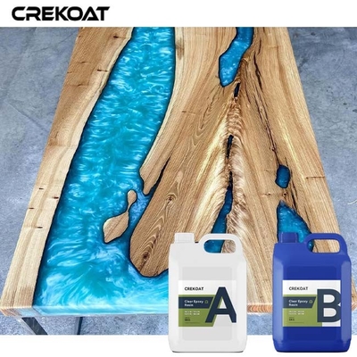 Table Top Deep Pour Epoxy Resin Coatings Quick Drying Heat Release