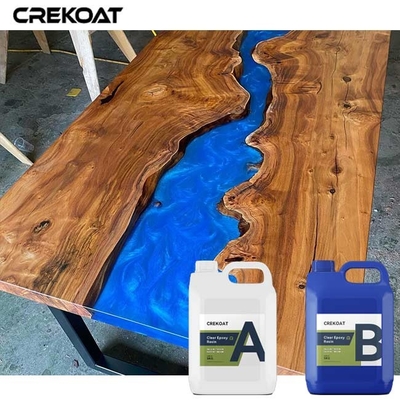 2:1 Ratio Deep Pour Epoxy Resin Clear Cast River Tables And Wood