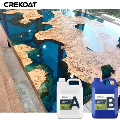 Slow Curing Deep Pour Epoxy Resin 2 Parts 55mm Thick Resist Chemicals