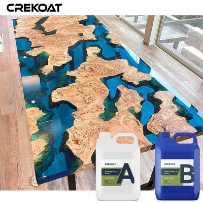 Slow Curing Deep Pour Epoxy Resin 2 Parts 55mm Thick Resist Chemicals