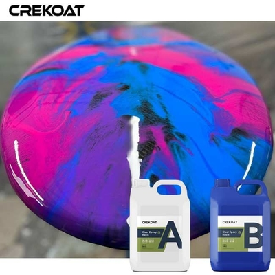 Fiberglass Carbon Fiber Deep Pour Epoxy Resin Cast Live Edge Tabletop