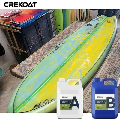UV Resistant Epoxy Clear Coat Thick Self Leveling Coats For Perfection