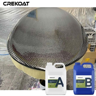 Fiberglass Carbon Fiber Deep Pour Epoxy Resin Cast Live Edge Tabletop
