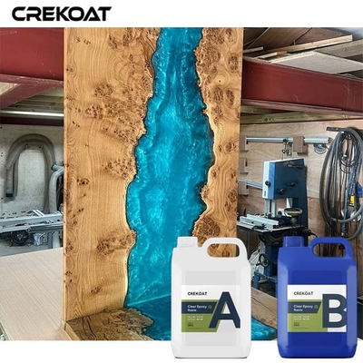 Self Leveling Deep Pour Epoxy Resin Prevent Yellowing Fading And Cracking