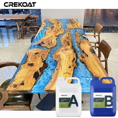 4 Inches Deep Pour Epoxy Resin For Wood River Tables Artworks Casting