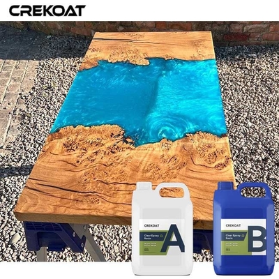 Self Leveling Deep Pour Epoxy Resin Prevent Yellowing Fading And Cracking