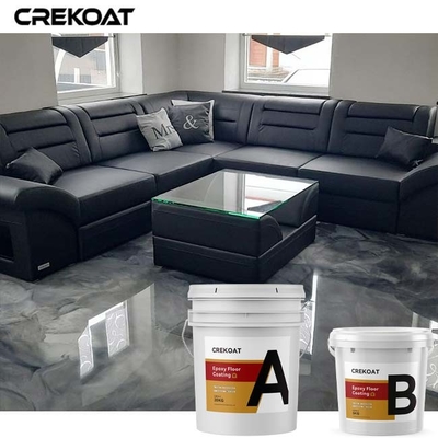 Stunning Finishes Marbleized Epoxy Floor Coating In Commercial Environments