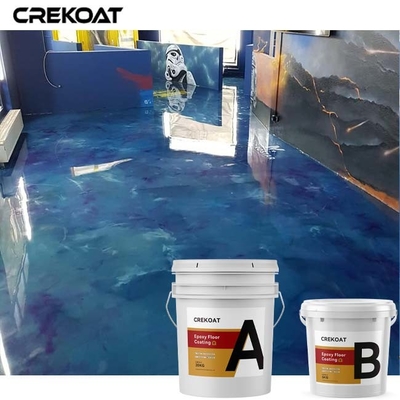 Commercial Residential Epoxy Floor Coating Metallic Pigments
