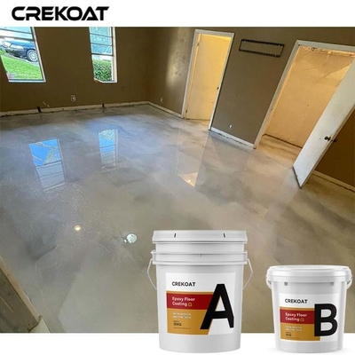 100% Solid Metallic Epoxy Garage Floor Coating Marble Look Non Slip