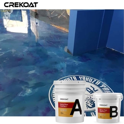 Commercial Metallic Epoxy Floor Coating Withstand Heavy Vehicle Traffic