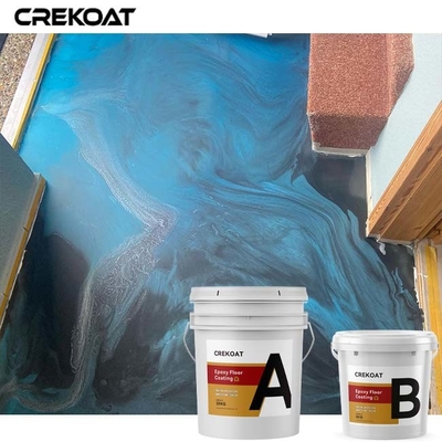 Unique Aesthetic Metallic Epoxy Resin Custom Long Lasting Strength