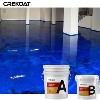 Scratches Resistant Metallic Garage Floor Paint Concrete Epoxy Coating