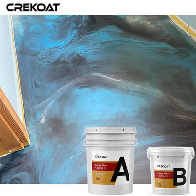 Unique Aesthetic Metallic Epoxy Resin Custom Long Lasting Strength