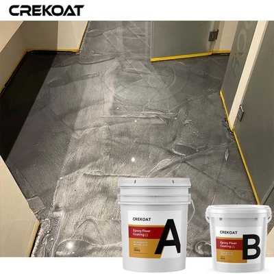 Gray Metallic Epoxy Floor Coating For Ceramic Tile