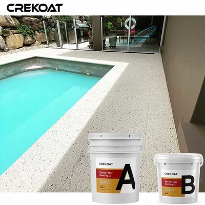 Non Slip Polyaspartic Floor Coating For Patios And Pool Decks